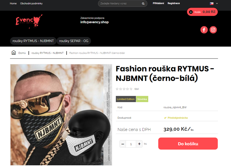 Evency - FastCentrik e-shop